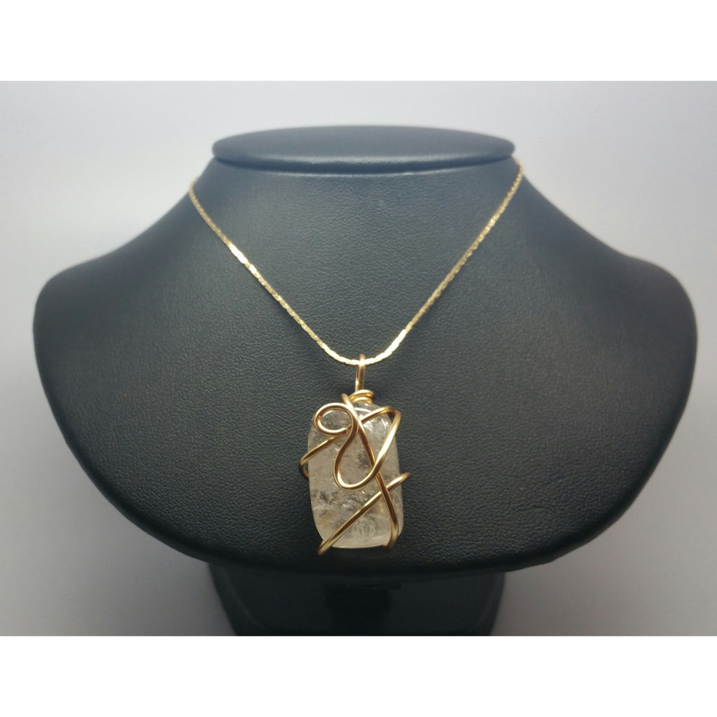 Quartz Power Pendant -Abstract - Pretty Princess Style