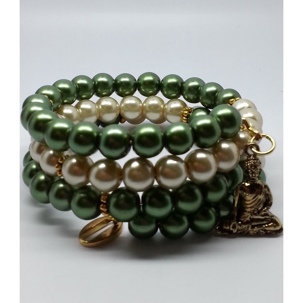 Pearl Meditation Bracelet - Pretty Princess Style