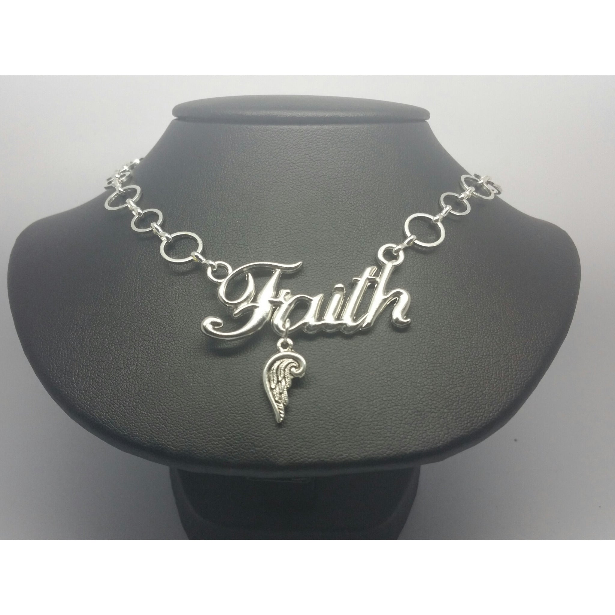 Faith of Angels Charm Necklace - Pretty Princess Style