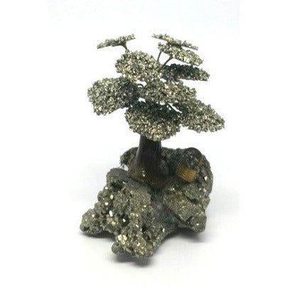 Pyrite Stone  Prosperity Tree - Pretty Princess Style