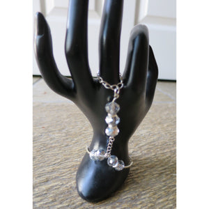Ice Crystal Hand Chain Bracelet - Pretty Princess Style