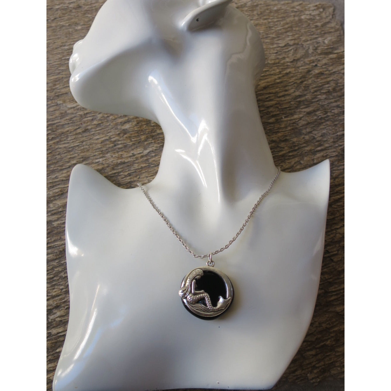 Genuine Gemstone Mermaid Dreams Necklace - Pretty Princess Style